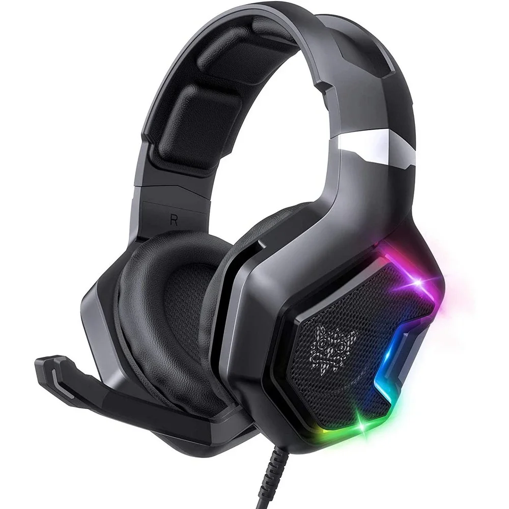 ONIKUMA K10 Pro Gaming Headset with RGB Light Microphone for PS5 For PS4 Game